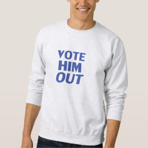 Sudadera votarlo - letras azules - camiseta