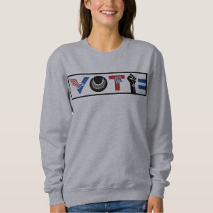Sudadera VOTO por la libertad, RBG, USPS, Paz, BLM, Igualda