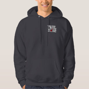 Sudadera VOTO RON PAUL 2012 (blanco)