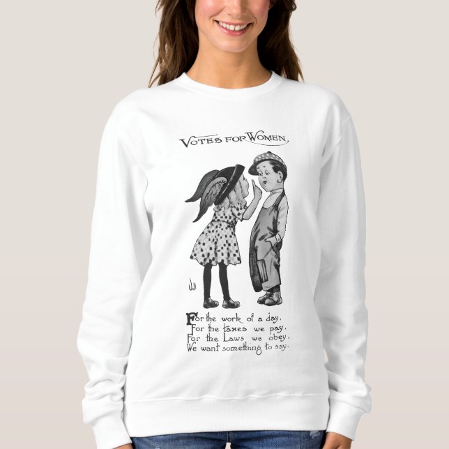 Sudadera Votos para las Mujeres (Anverso)
