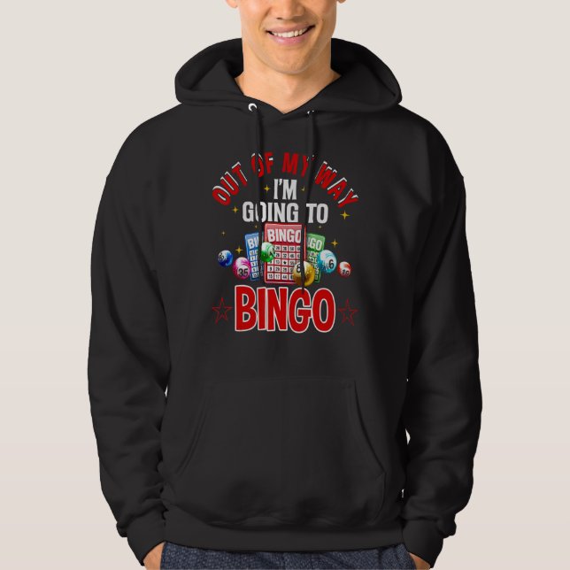 Sudadera Voy a Bingo Jugadoras (Anverso)