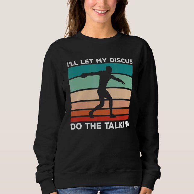Sudadera Voy A Dejar Que Mi Discurso Haga El Debate. (Anverso)