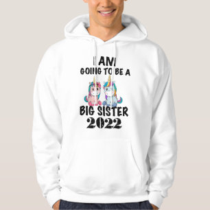 Sudadera Voy a ser hermana mayor 2022 Soy una hermana mayor