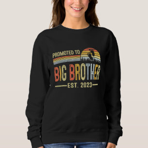 Sudadera Voy a ser un hermano mayor 2023 ascendido a herman