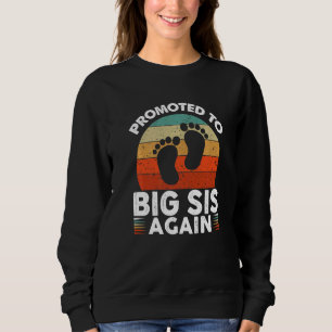 Sudadera Voy a ser una hermana mayor otra vez Hermana May
