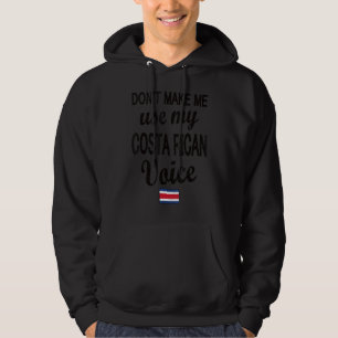 Sudadera Voz costarricense Costa Rica Roots costarricenses