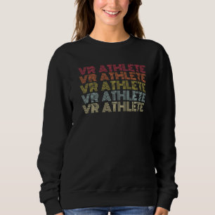 Sudadera Vr Atlete Virtual Reality Retro Style Video Gamer