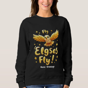 Sudadera Vuela Elgses Vuela Arte de Águila Inspirador