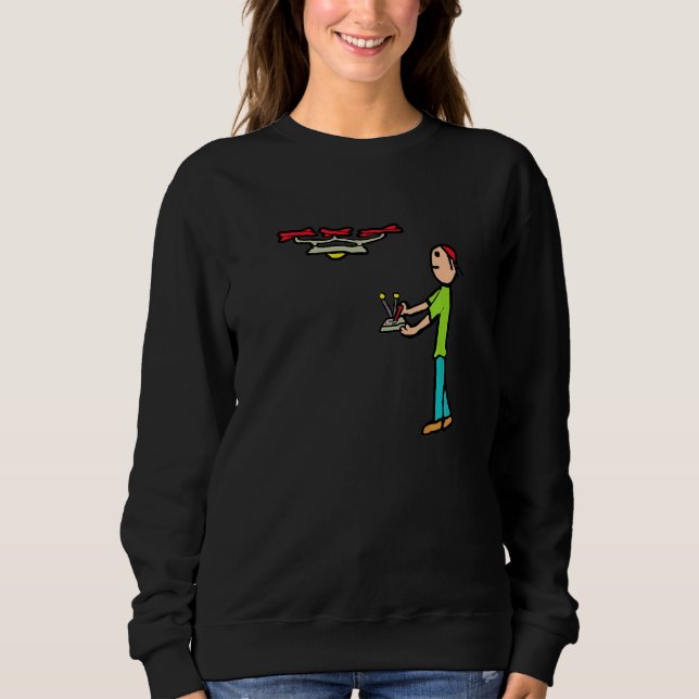Sudadera Vuelo De Drones Rc (Anverso)