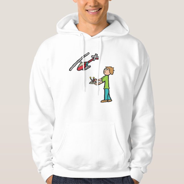 Sudadera Vuelo de Helicóptero RC (Anverso)