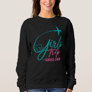 Sudadera Vuelo Viaje Jamaica Caribe Coincidencia Chicas Via