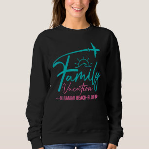 Sudadera Vuelo Viaje Miramar Playa Florida Familia Correspo