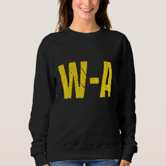 Sudadera W A Couples Matching IOWA Sports Football Fun Tee