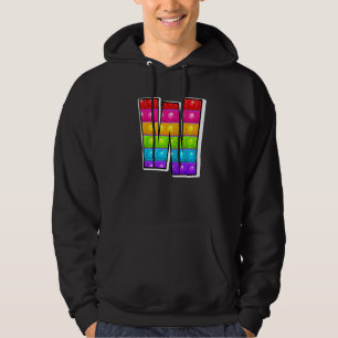 Sudadera W Cutest Capital Letter w Alphabet Funny Poppin Ki