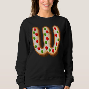 Sudadera W Navidades de capital más inteligentes Cookie Alp
