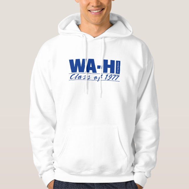 Sudadera Wa-Hi Clase de 1977 (Anverso)
