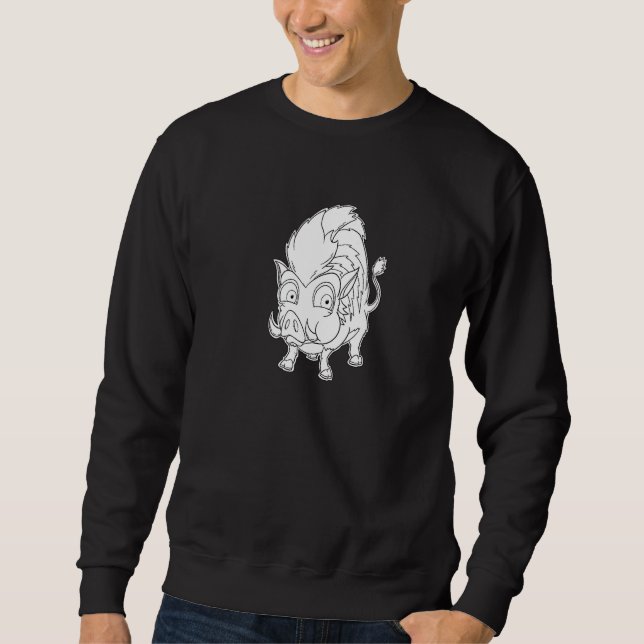 Sudadera Wacky Wild Boar - Furry Woodland Creatures Premium (Anverso)