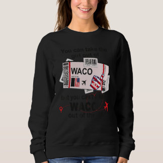Sudadera Waco Girl  Waco Boarding Pass