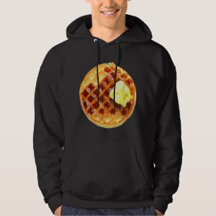 Sudadera Waffle Cosume Easy Last Minute Halloween Breakfast