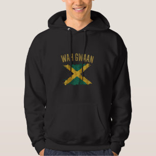 Sudadera Wah Gwaan Bandera Jamaica Orgullo jamaiquino Regga