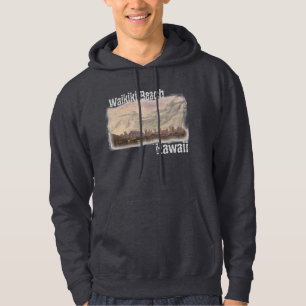 Sudadera Waikiki Beach Hawaii hoodie