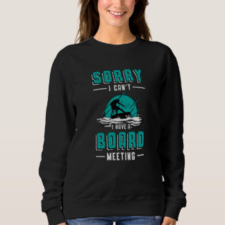Sudadera Wakeboard Board Meeting Wakeboarder Wakeboarding