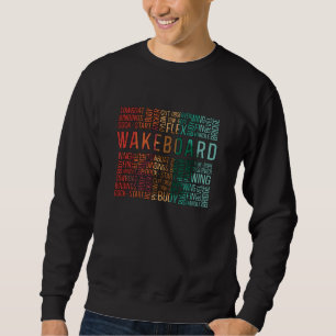 Sudadera Wakeboard Cita Wakeboarder Wake Wakeboard