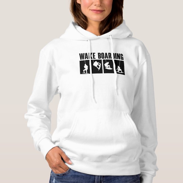 Sudadera Wakeboard Wakeboard Wakeboard Wakeboarder (Anverso)