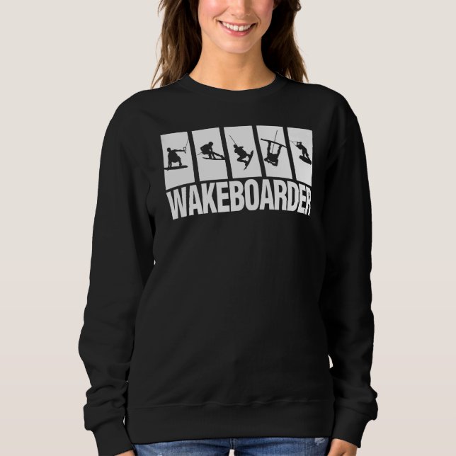 Sudadera Wakeboard Wakeboard Wakeboarder (Anverso)