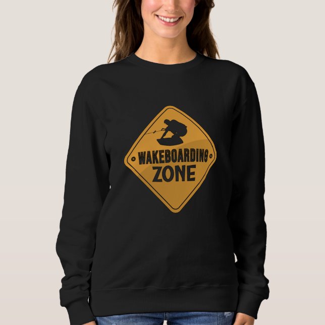 Sudadera Wakeboard Wakeboard Zone Wake Wakeboarder (Anverso)