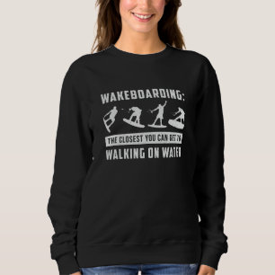Sudadera Wakeboarding Caminar Sobre El Agua Wake Wakeboarde