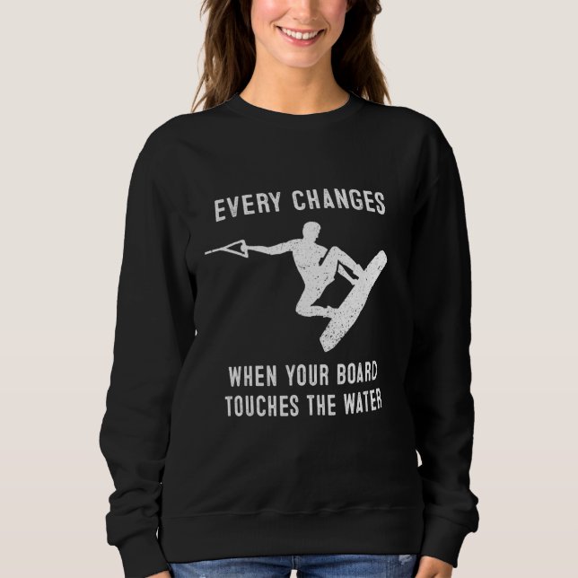 Sudadera Wakeboarding Para Hombres Wakeboard (Anverso)