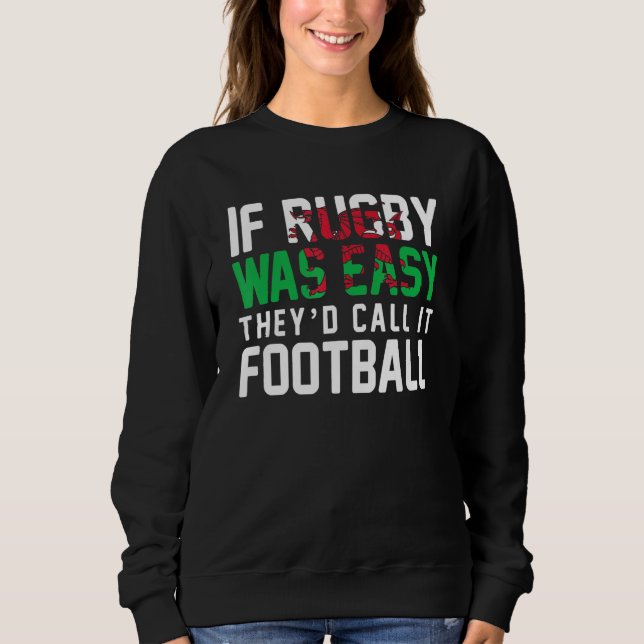 Sudadera Wales Rugby   Welsh Flag Wales (Anverso)