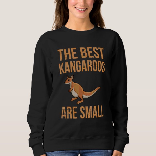 Sudadera Wallaby Australiano Cita Para Un Kangaroo De Walla (Anverso)