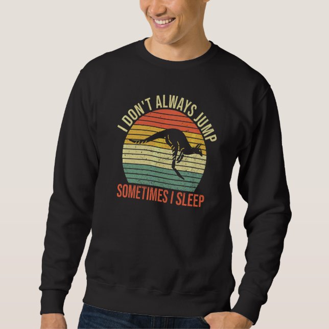 Sudadera Wallaby Kangaroo Cita Para Un Kangaroo De Wallaby (Anverso)