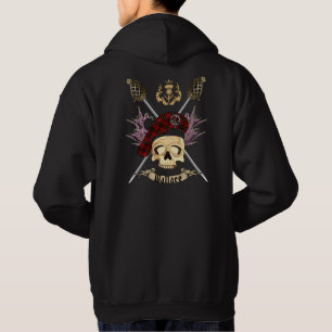 Sudadera Wallace Skull & Crossed Swords