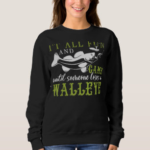 Sudadera Walleye Freshwater Fishing Men Women Kids