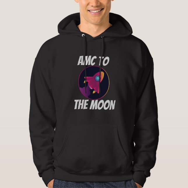 Sudadera Wallstreetbets AMC - Amc To Moon (Anverso)