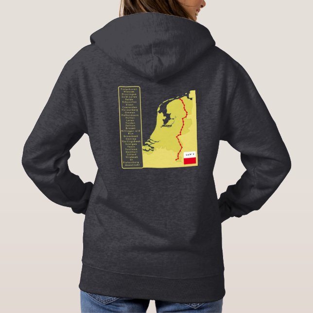 Sudadera Wandelpad Nederland Pieterburen - St. Pietersberg (Reverso)