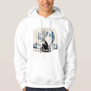 Sudadera Wander, Ride, Repetir moto boho
