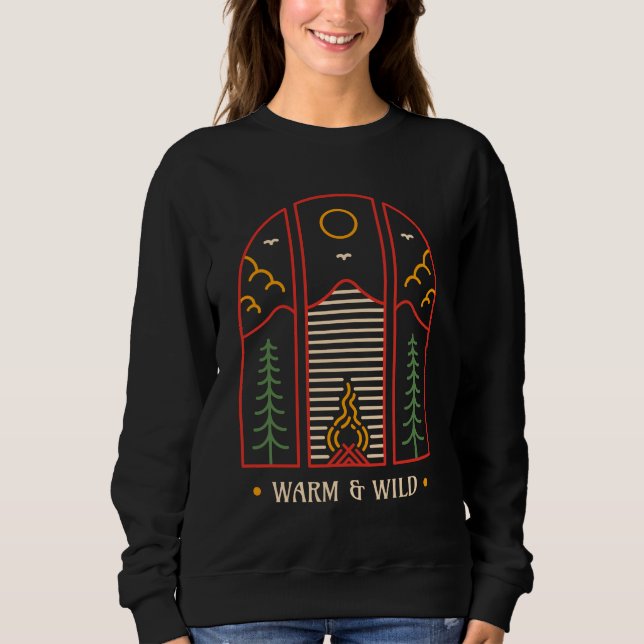 Sudadera Warm and Wild (Anverso)