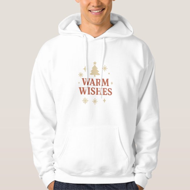 Sudadera Warm Wishes Holiday (Anverso)