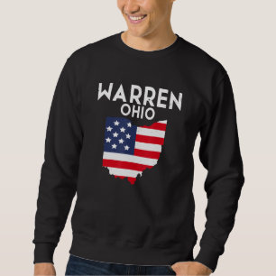 Sudadera Warren Ohio EE. UU. Estado América Viajes Ohioan