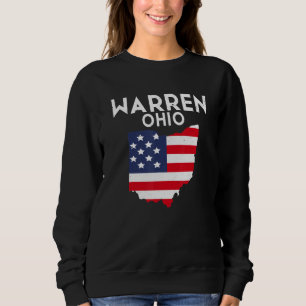 Sudadera Warren Ohio EE. UU. Estado América Viajes Ohioan
