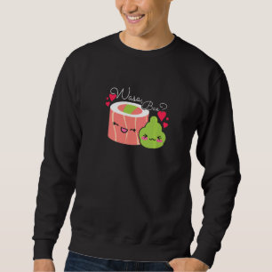 Sudadera Wasa Bae Sushi Y Wasabi