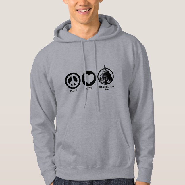 Sudadera Washington DC (Anverso)