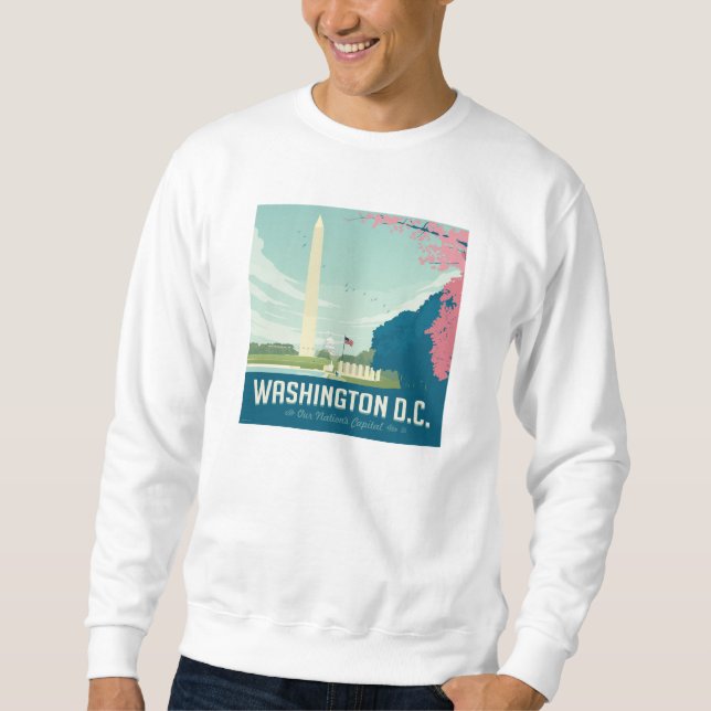 Sudadera Washington DC | Capital de nuestra nación (Anverso)