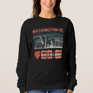 Sudadera Washington DC I Love Go Music 3