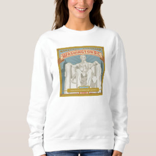 Sudadera Washington DC Monumento conmemorativo a Lincoln
