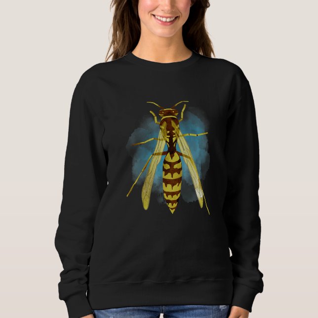 Sudadera Wasp Insects and Invertebrates Life  1 (Anverso)